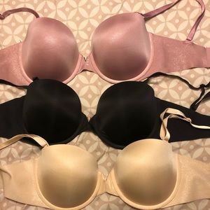 Victoria Secret strapless bras 34DD